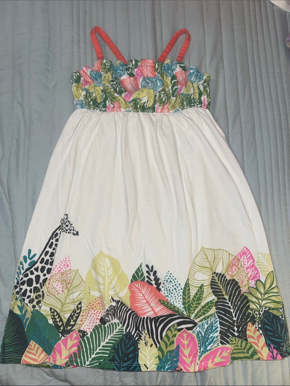 Tropical Safari Summer Dress